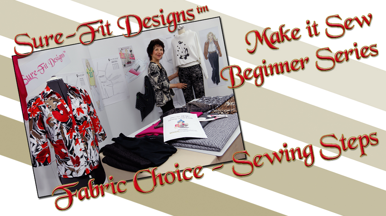 Download Sure-Fit Designs™ Blog: Make It Sew - Beginner's Sewing Series - Intro Special