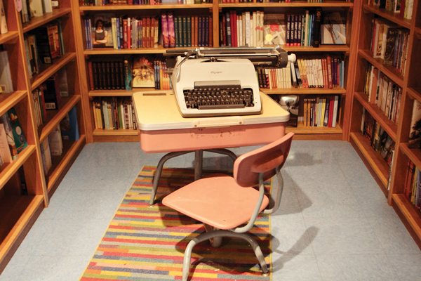the employee lounge: reading reptile