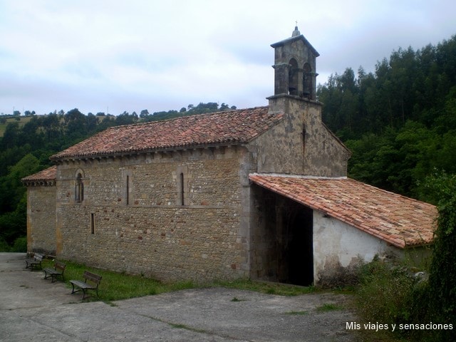 Iglesia San Andrés de Valdebárzarna, Ruta del Románico en Asturias