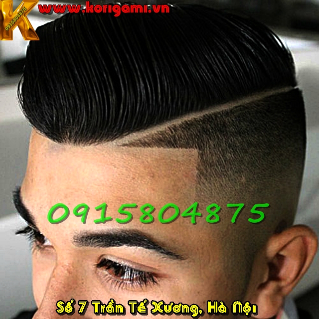 CẠO VIỀN TÓC NAM SẮC NÉT VẺ ĐẸP CHUẨN MEN
