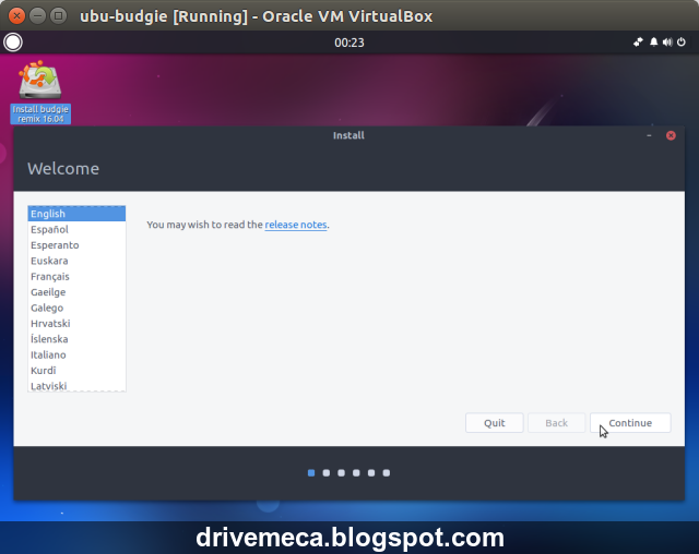 DriveMeca instalando y configurando Ubuntu Budgie 16.04 paso a paso DriveMeca instalando y configurando Ubuntu Budgie 16.04 paso a paso