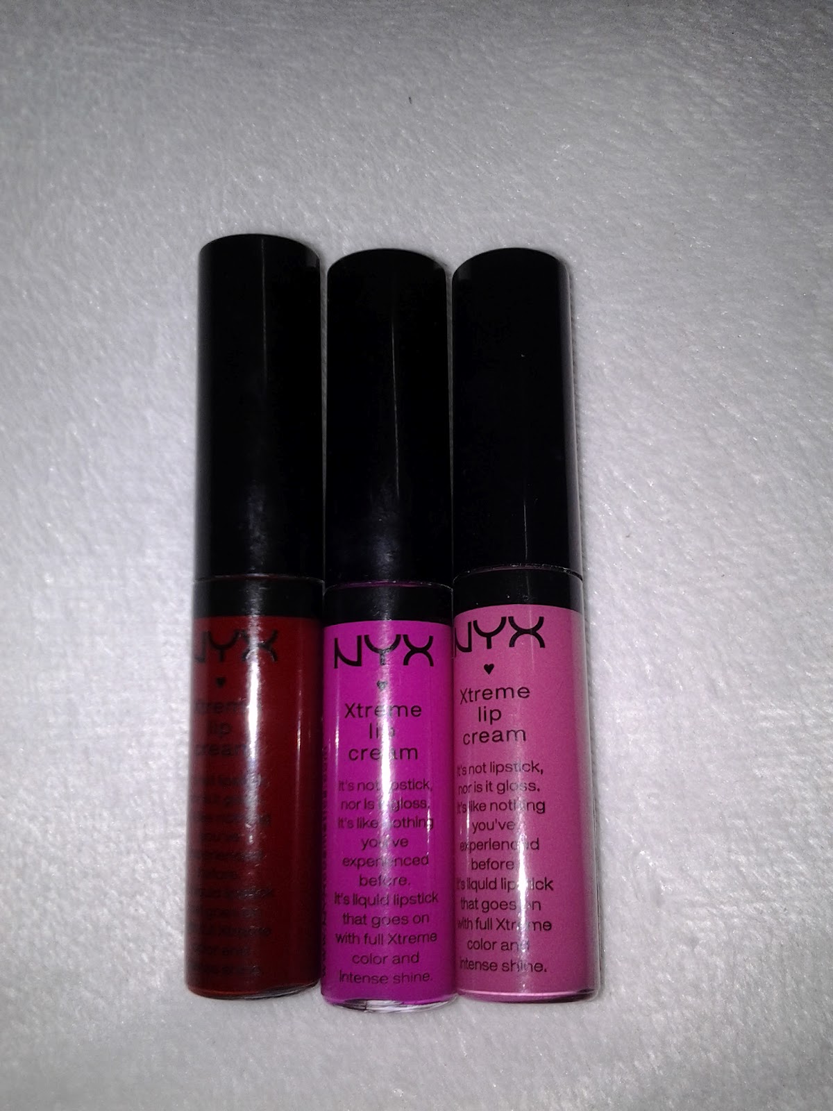 Armie's Tantrums nyx xtreme lip color