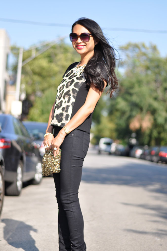 Leopard Spikes Lookbook - Red Soles and Red Wine