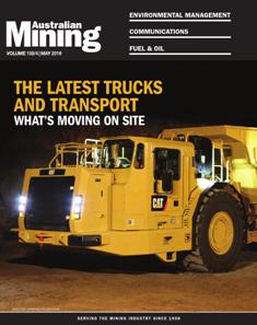 Australian Mining - May 2016 | ISSN 0004-976X | CBR 96 dpi | Mensile | Professionisti | Impianti | Lavoro | Distribuzione
Established in 1908, Australian Mining magazine keeps you informed on the latest news and innovation in the industry.