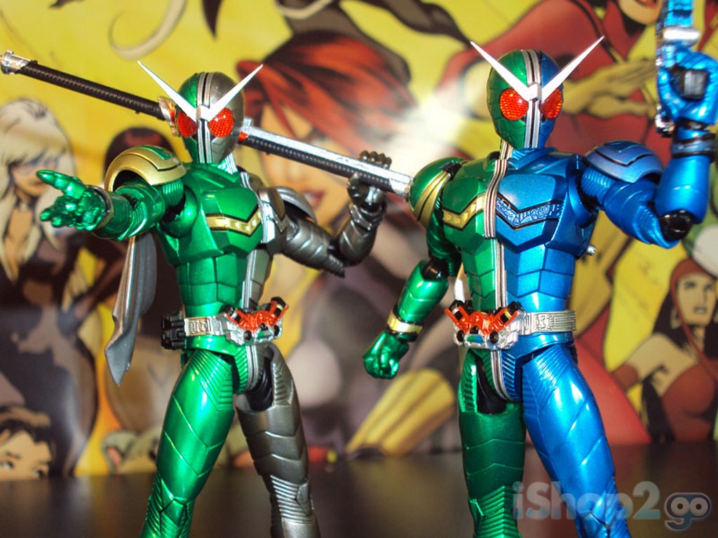 Kamen Rider Collectors' Corner: Bandai S.H. Figuarts Masked Rider W Cyclone Trigger & Cyclone