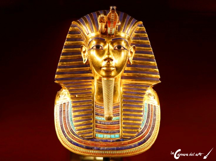 Máscara de Tutankamón La cámara del arte