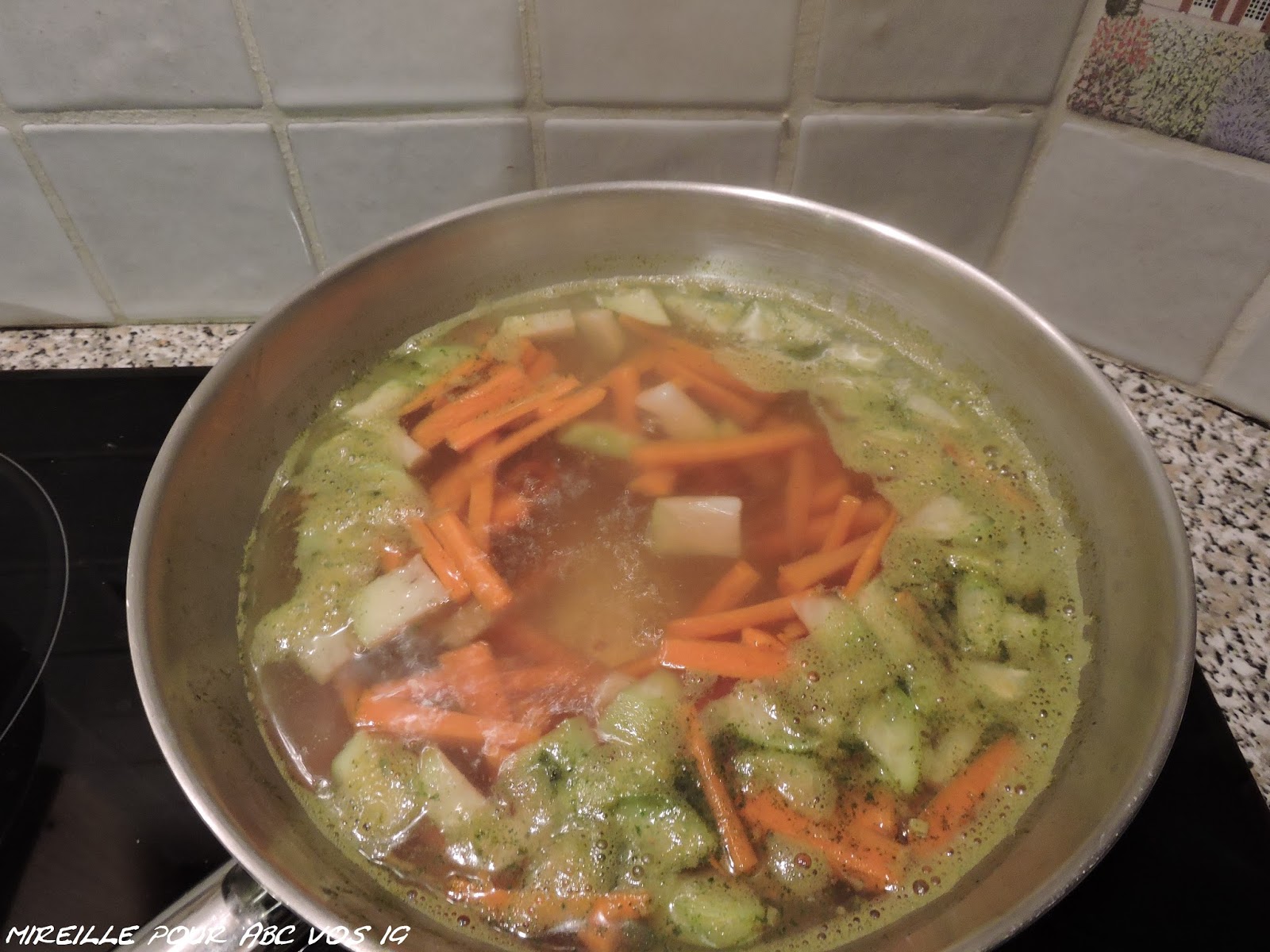 A B C vos IG Soupe au poisson (IG bas)