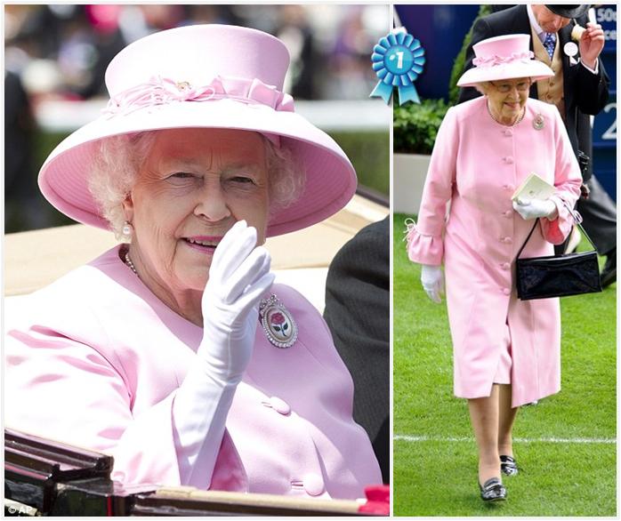Queen At Ascot Yesterday Queen At Ascot Yesterday