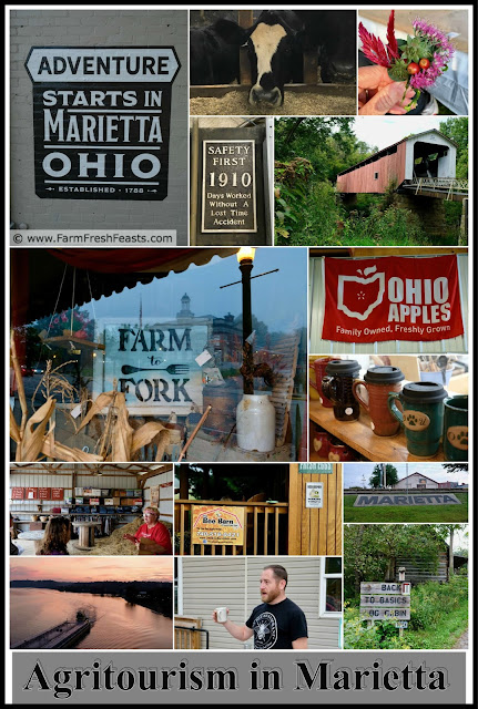 Marietta, Ohio is an interesting town with an emphasis on local entrepreneurs in a variety of  businesses.