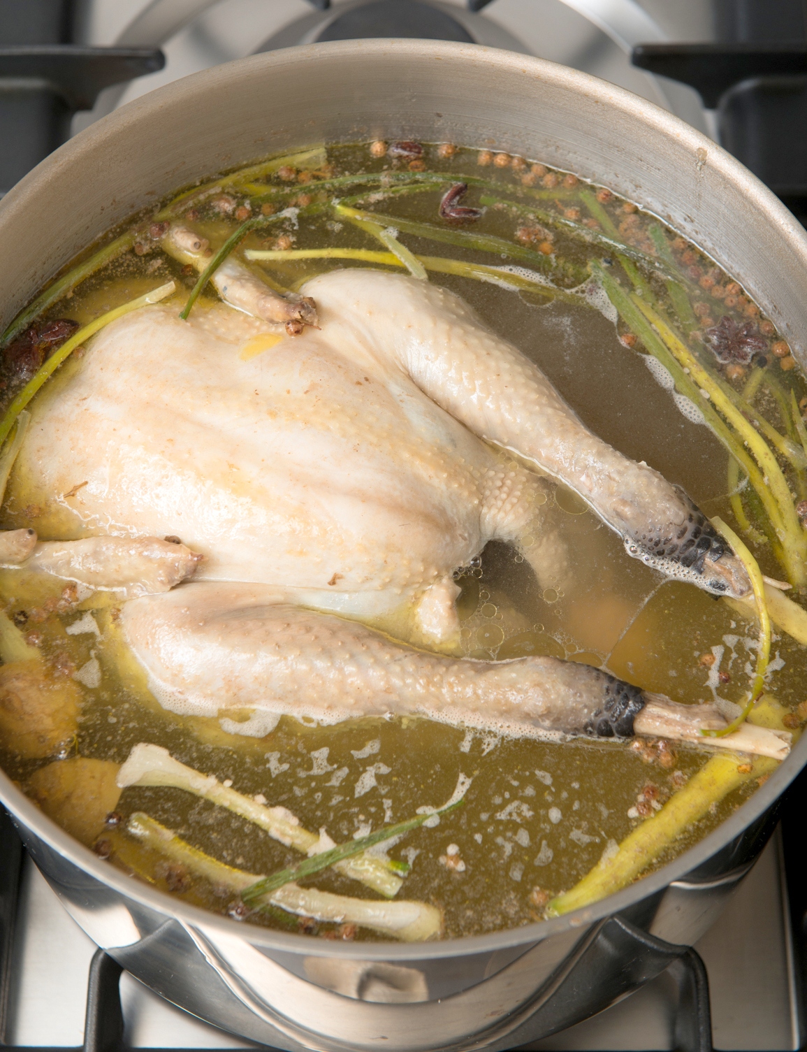 Recettes d'une Chinoise Bouillon basique de poule (Caldo de pollo) 鳮高湯