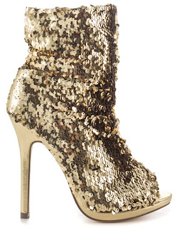 Shoe of the Day | Liliana Glitter Bomb Booties