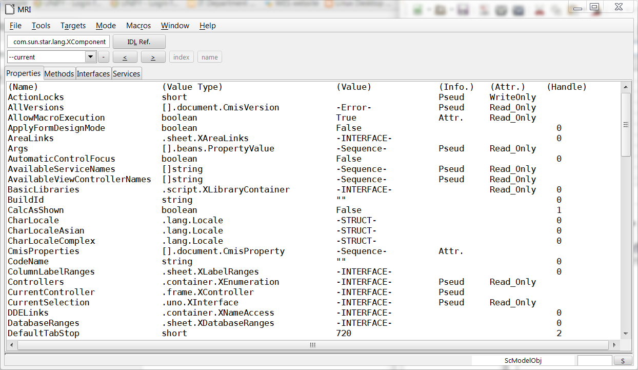 Random things about computers Using MRI and a basic spreadsheet macro