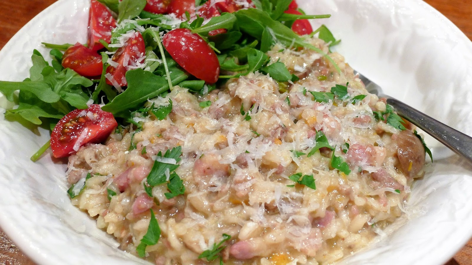 Culinary Adventures in London 'Dirty' Risotto