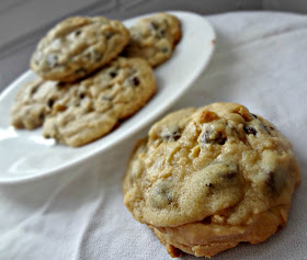 Chocolate Chip and Peanut Butter Truffle Swirled Cookies