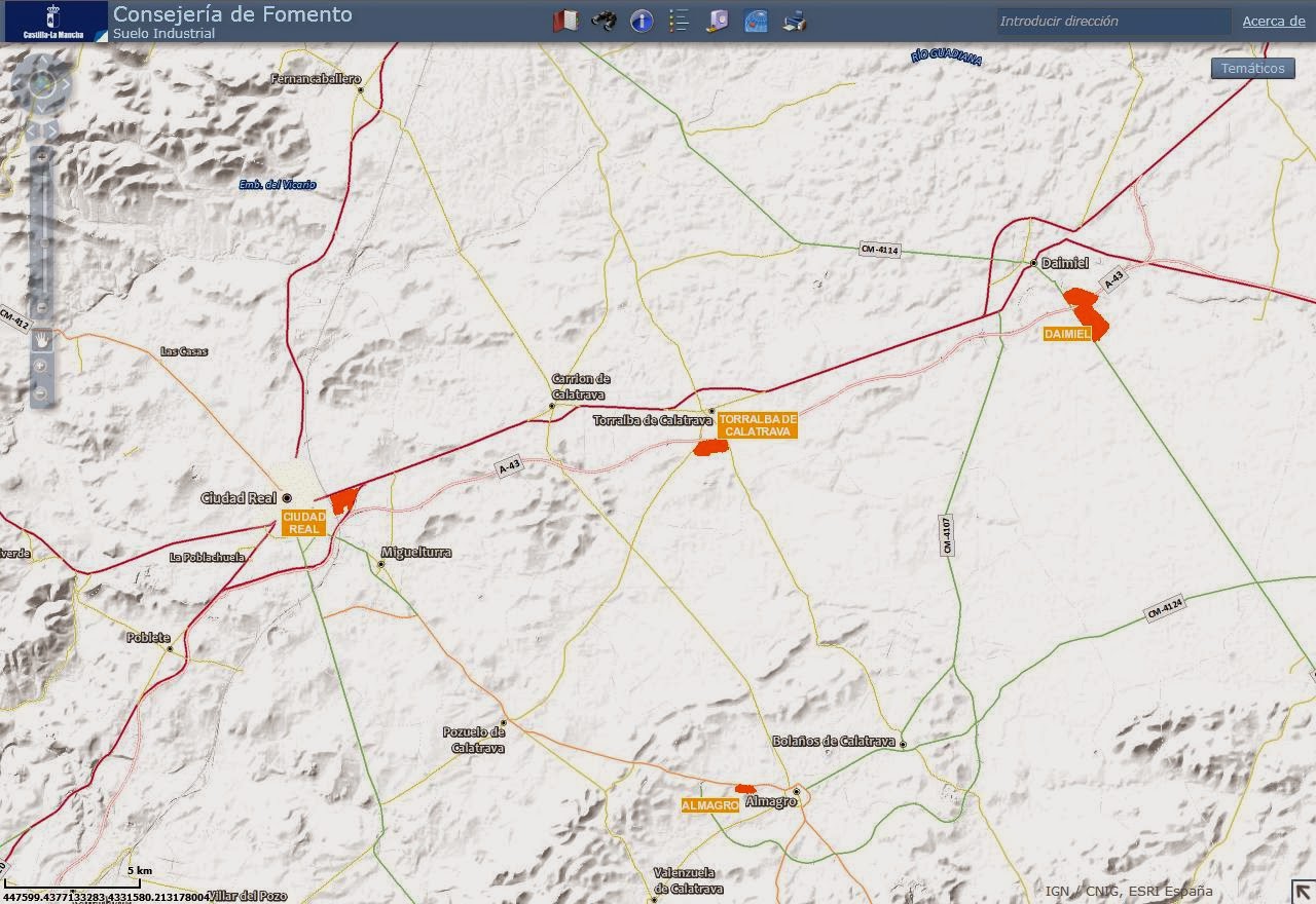 territorio, paisaje, sostenibilidad, urbanismo Mapa de Suelo