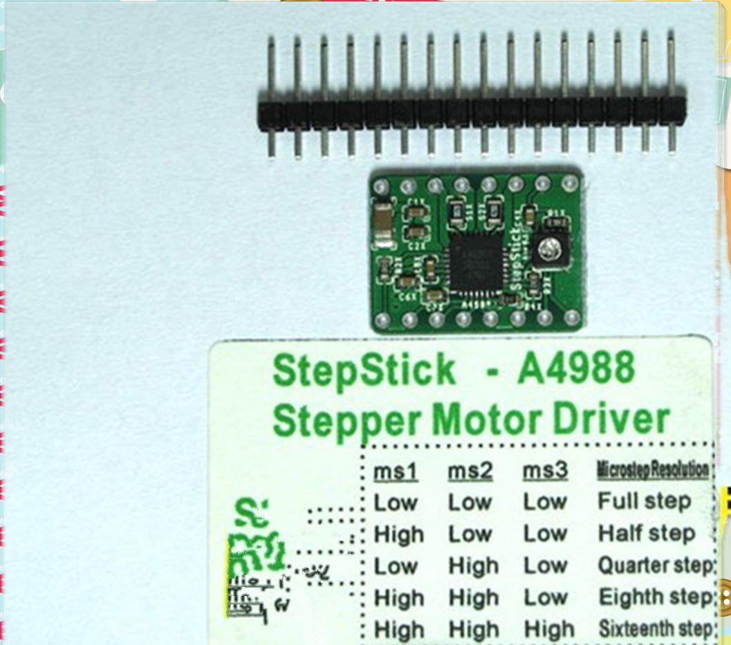 ALF 3D Printer Pololu stepper driver board A4988 rev1