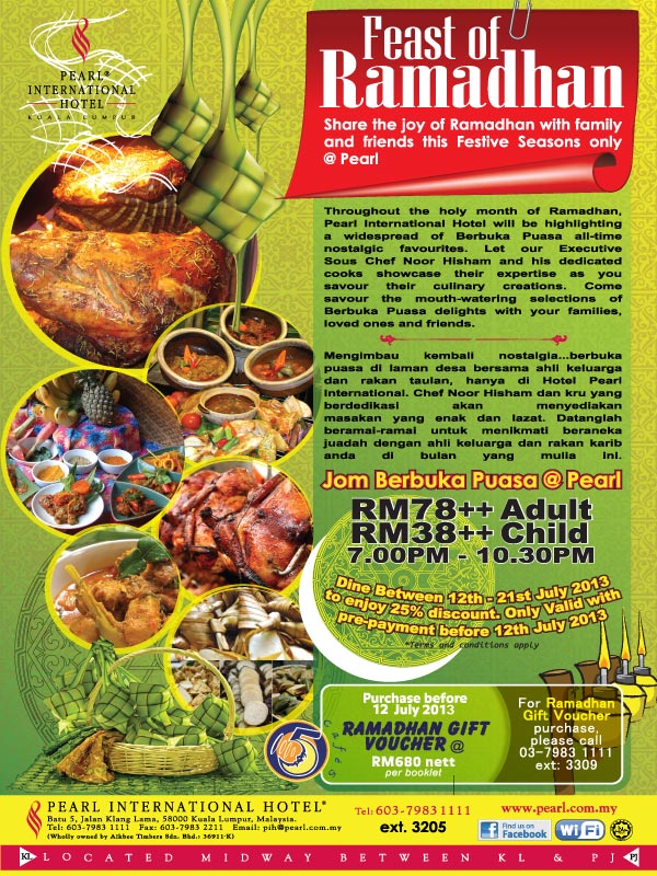 Makan Makan.Food, Food, Food: Buffet Ramadhan 2013