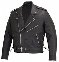 Men Motorcycle Leather Jacket Classic Design