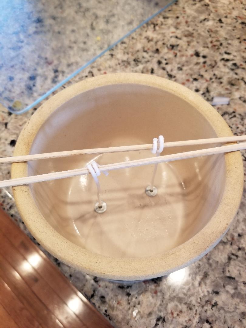 Making Candles Trading Ashes for Beauty