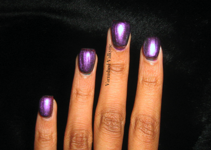 Varnished Valkyrie How many coats of polish do you think this took???