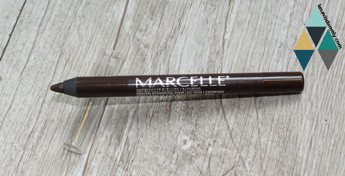 crayon makeup Marcelle waterproof expresso
