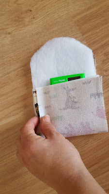 DIY clip on pouch - the easy way