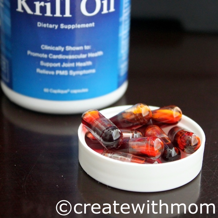 Create With Mom Krill Oil is a step in the right direction to be healthy