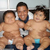The giant babies that weigh a combined 6 1/2 STONE aged just ten months