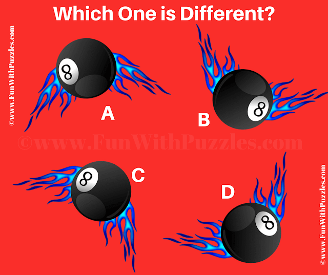 Tricky Odd One Out Picture Puzzle: Spot the Difference!