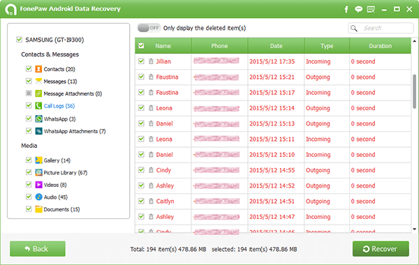 How to Recover Deleted Call Logs from Android Phones - TECH RELOADED