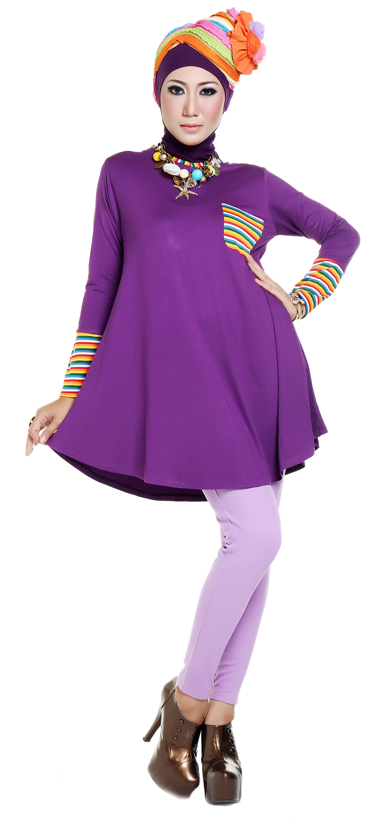 Legging Cotton Denim Spandex Produsen Legging Berkualitas