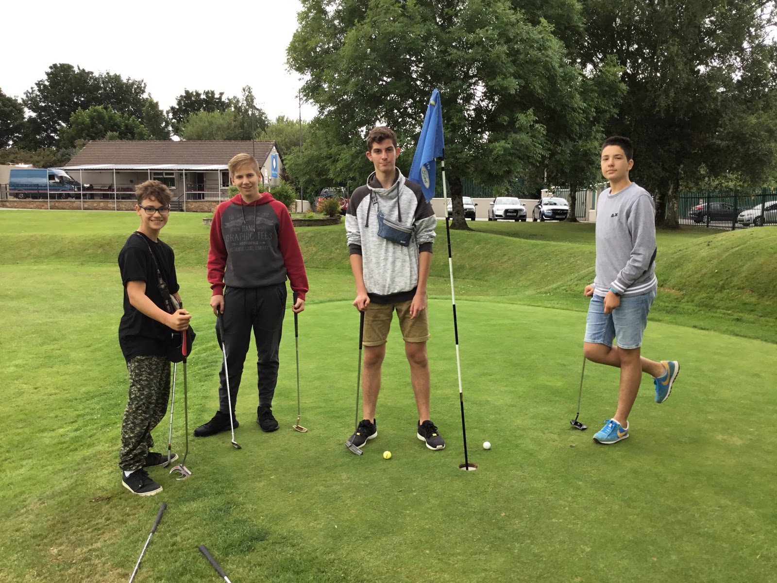 News from Killarney, Ireland PLAYING GOLF IN DEERPARK PITCH AND PUTT CLUB