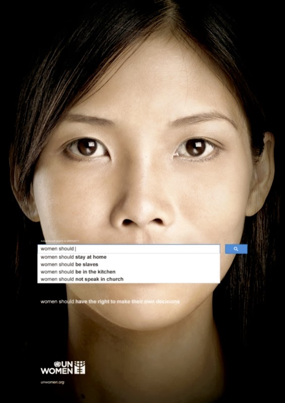 United Nations' Powerful Ad Campaign About Women Search Engine