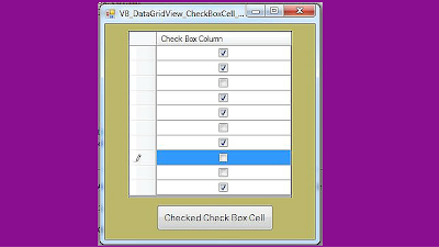 vb datagridview check box