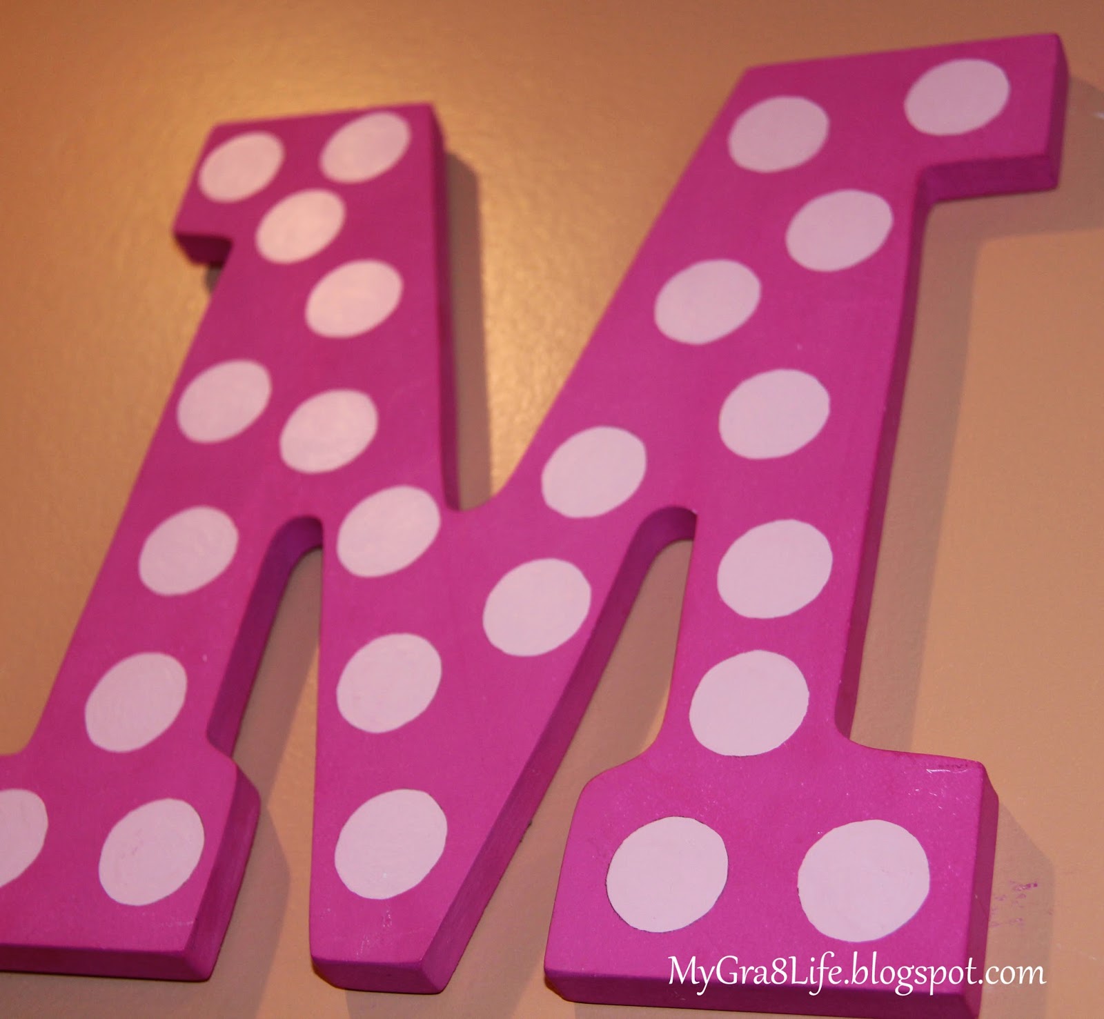 List 95+ Images how to paint polka dots on wooden letters Sharp