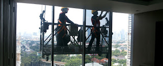 sky service : jasa pembersih kaca gedung daerah khusus ibukota jakarta