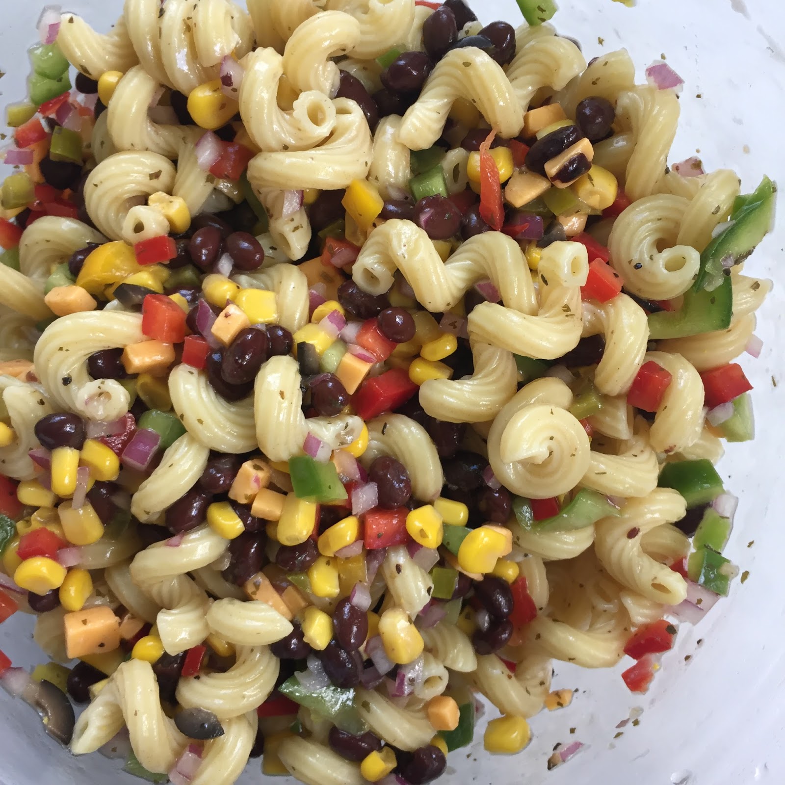 PolkaDotty Place Mexican Pasta Salad