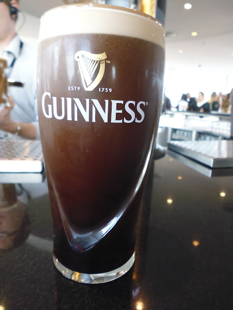 Una pinta de cerveza Guinness
