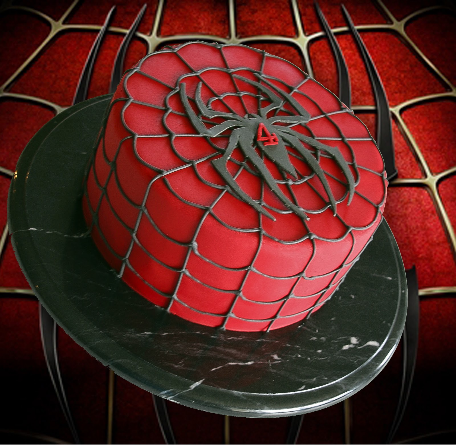 Cute Sweet Things Spiderman Cake