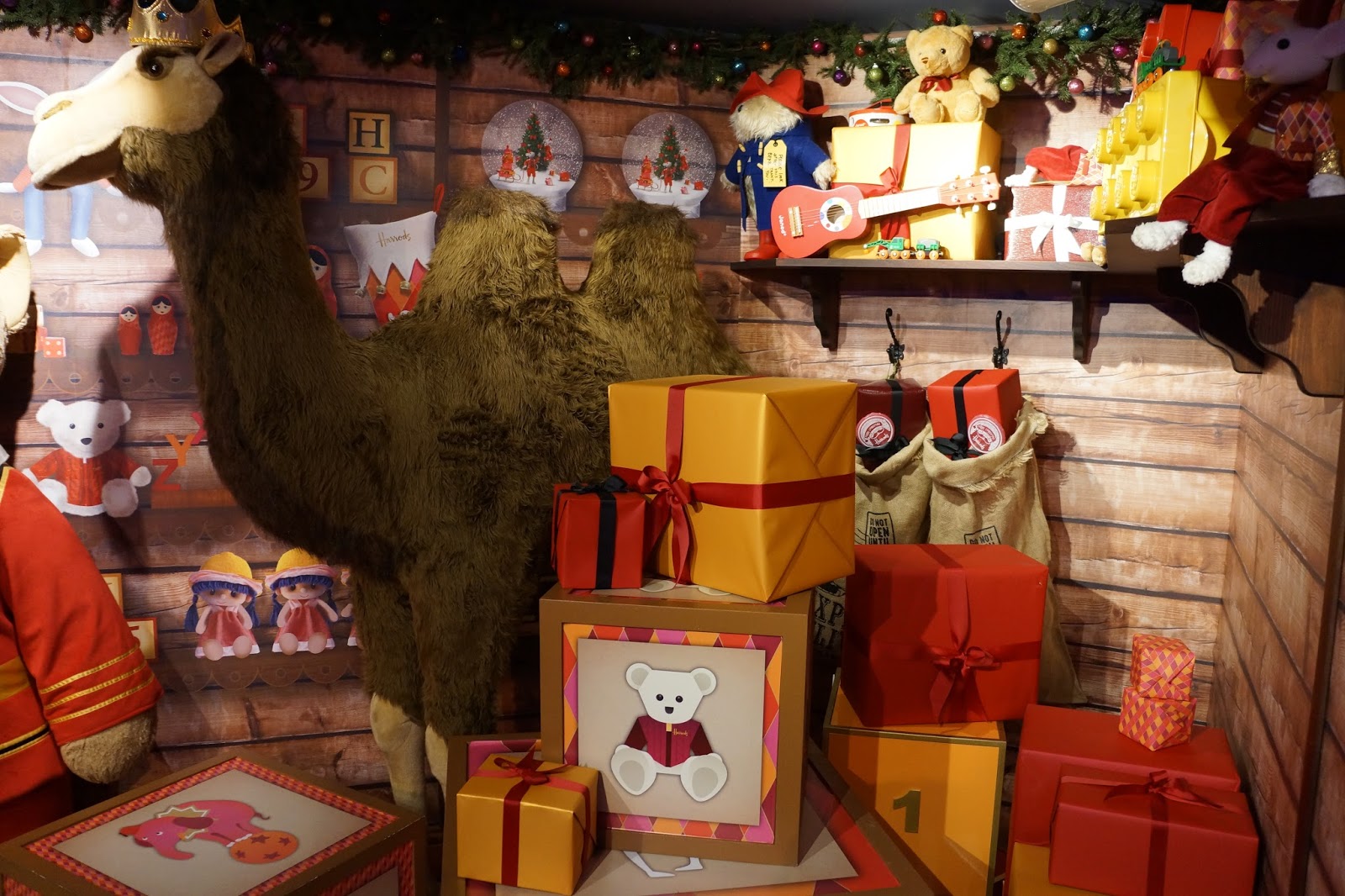 harrods christmas grotto 2015 giant toys toyshop