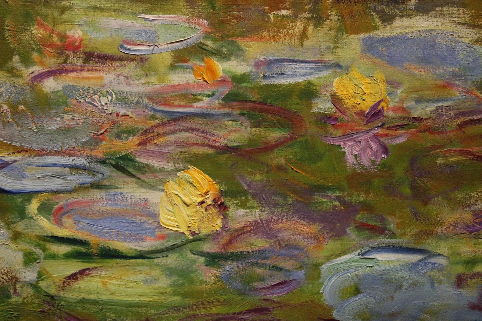 Моне водяные лилии нимфеи 1920