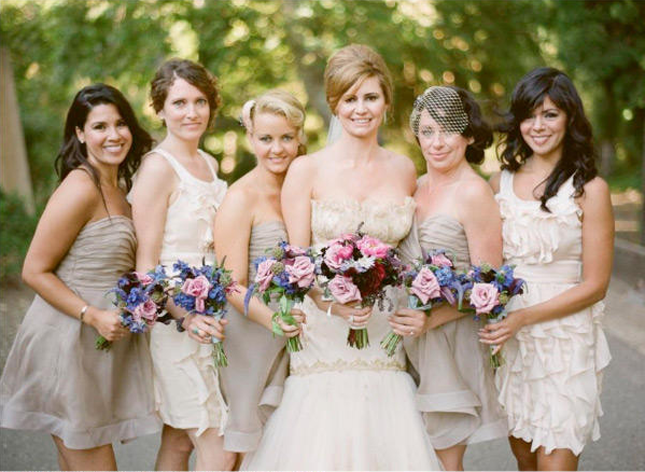  Bridesmaid  Dresses  in Different  Colors  Page 2  The Knot 