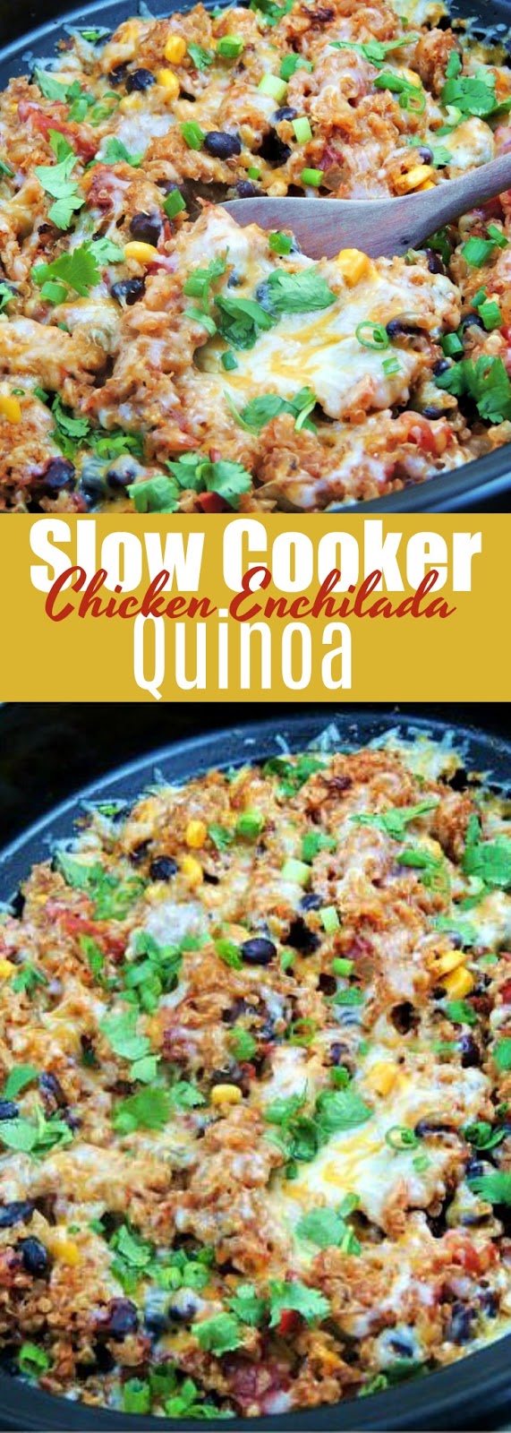 Slow Cooker Chicken Enchilada Quinoa Bobbi's Kozy Kitchen