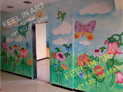 painting play wall classroom decoration paintings cartoon schools murals decals elementary catholic link water