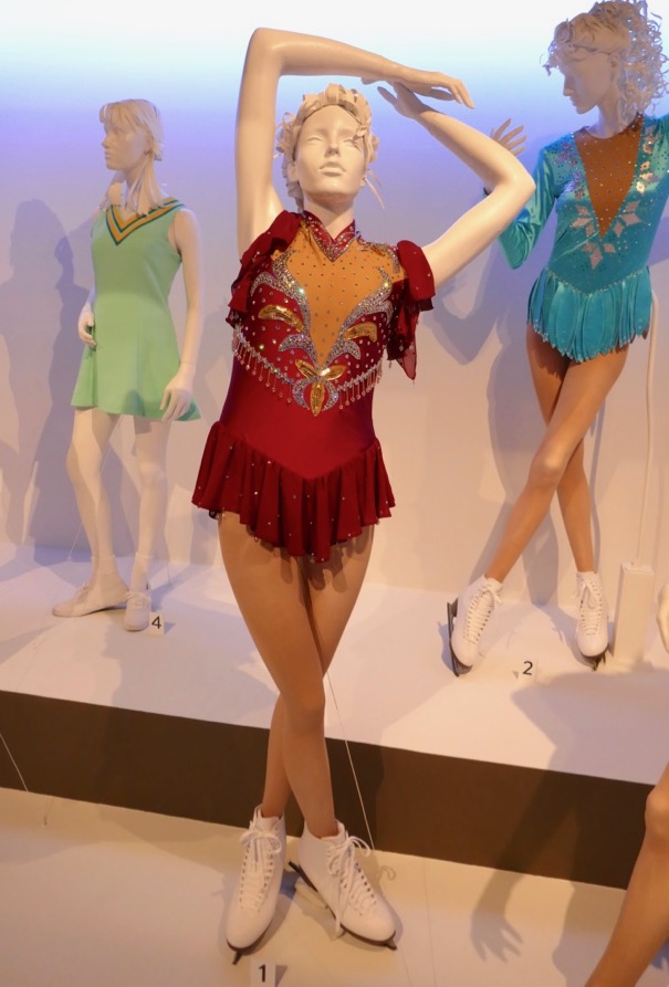 Hollywood Movie Costumes and Props I, Tonya figure skating costumes on display... Original film