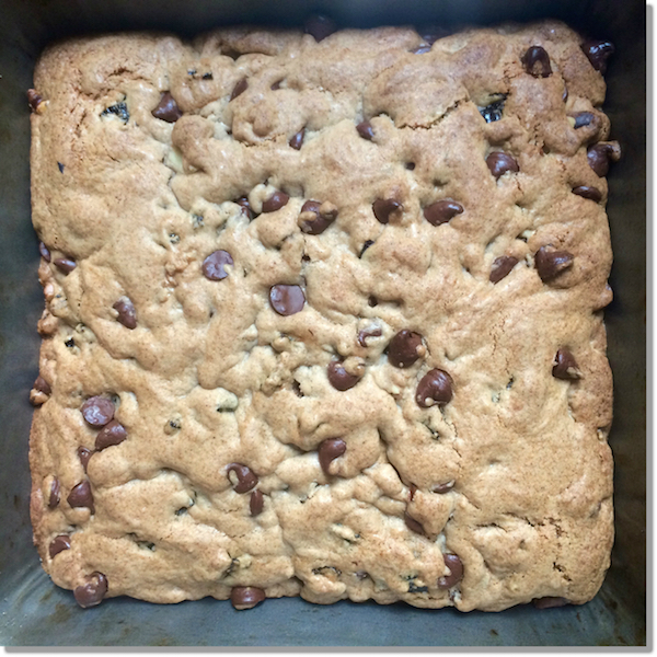 Red Grapeseed Chocolate Chip Cookie Bars Recipe Cooking with Amy A