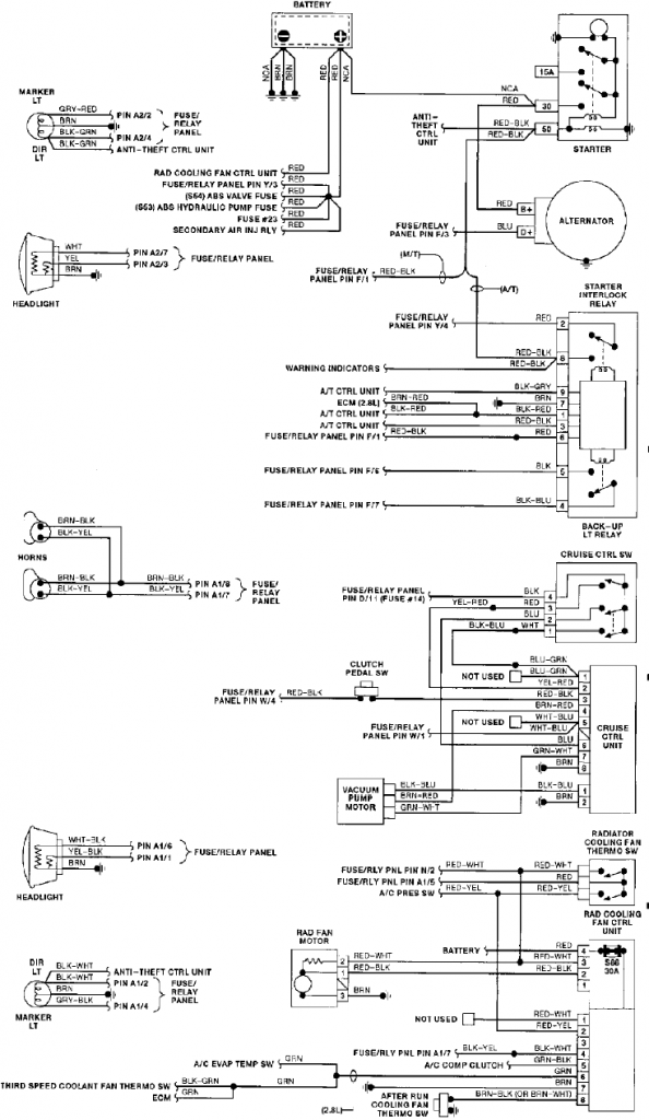 ELECTRONIC CIRCUIT DIAGRAM | ELECTRO SCHEMATIC: VW CAR PASSAT ENGINE
