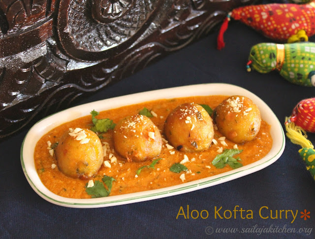 images of Aloo Kofta Curry Recipe / Potato Kofta Curry / Kofta Curry Recipe