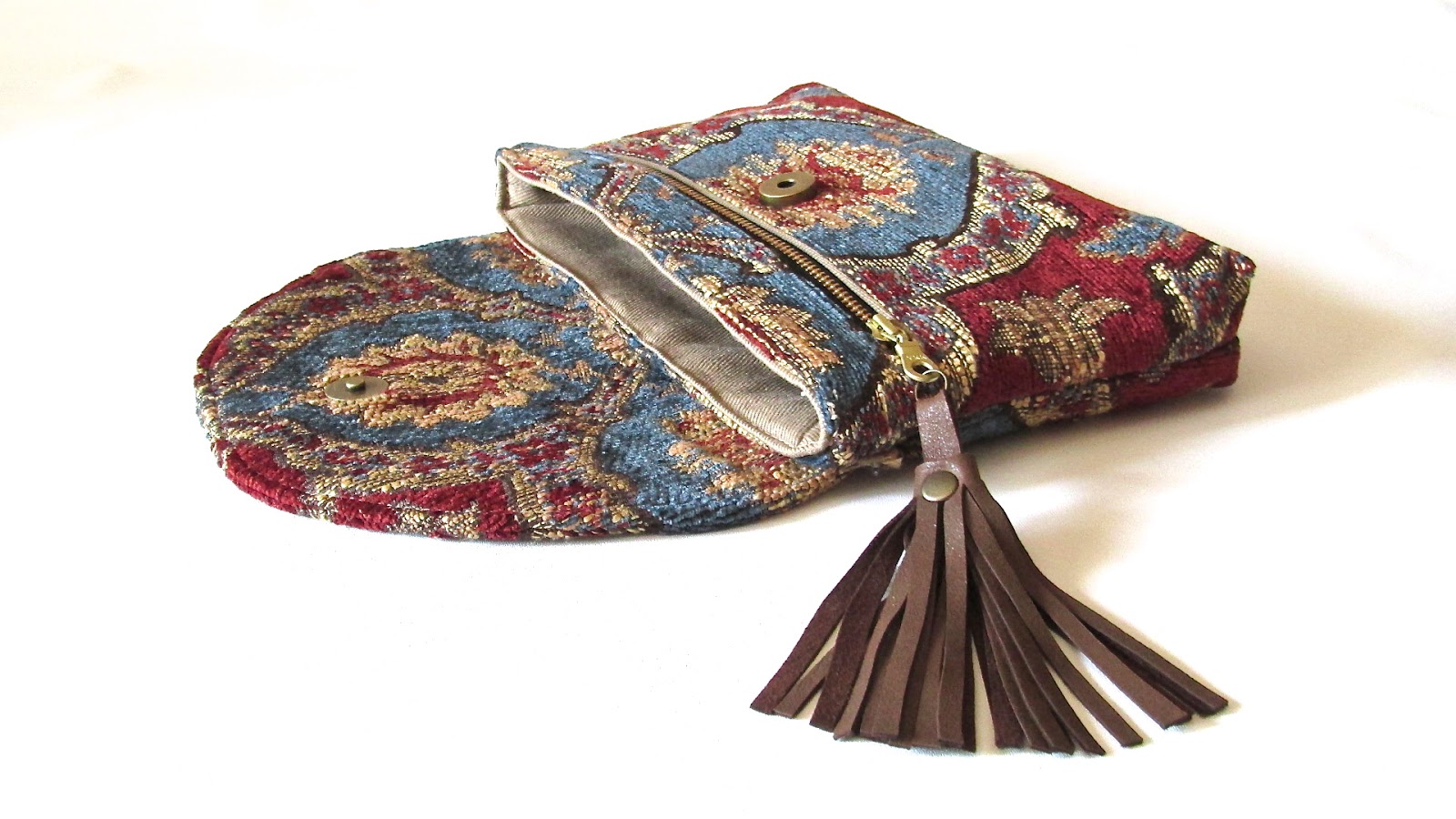 Laboratory of Fashion: Boho Tapestry bag clutch purse, medallion clutch, handbags online, hippie ...