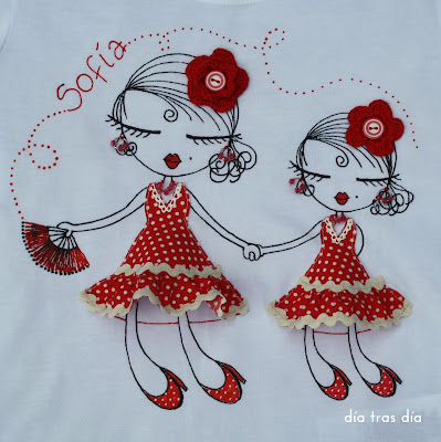 Camiseta Ro-ro flamenca